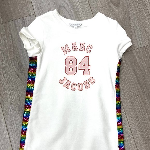 Marc Jacobs sequin sweatshirt dress - Picture 1 of 5